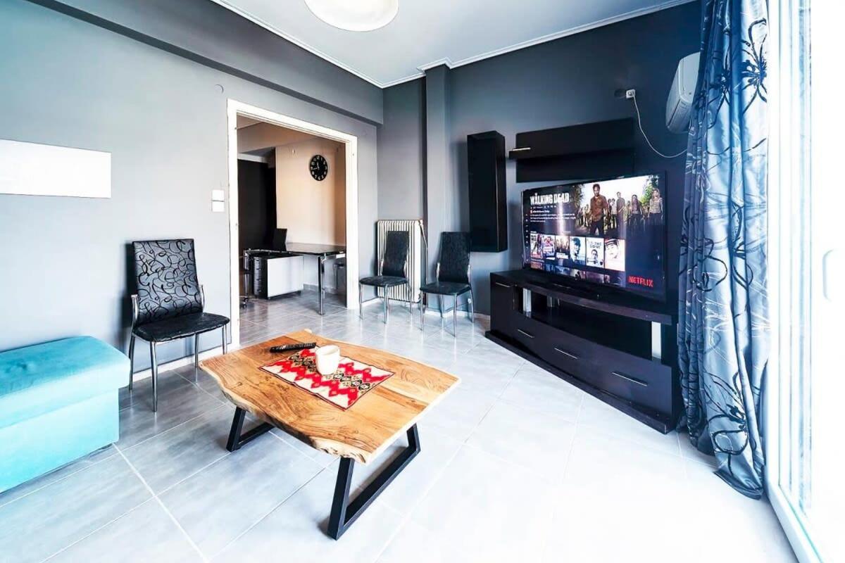 Topfloor Central Apt With Urban Views,3' To Metro Athènes Extérieur photo