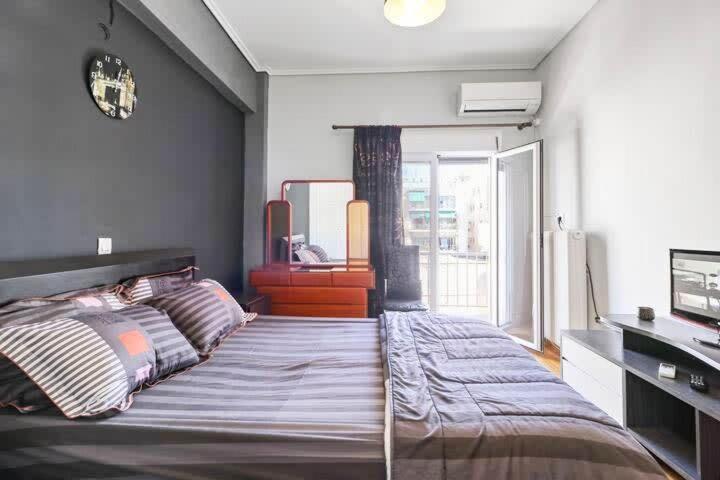 Topfloor Central Apt With Urban Views,3' To Metro Athènes Extérieur photo