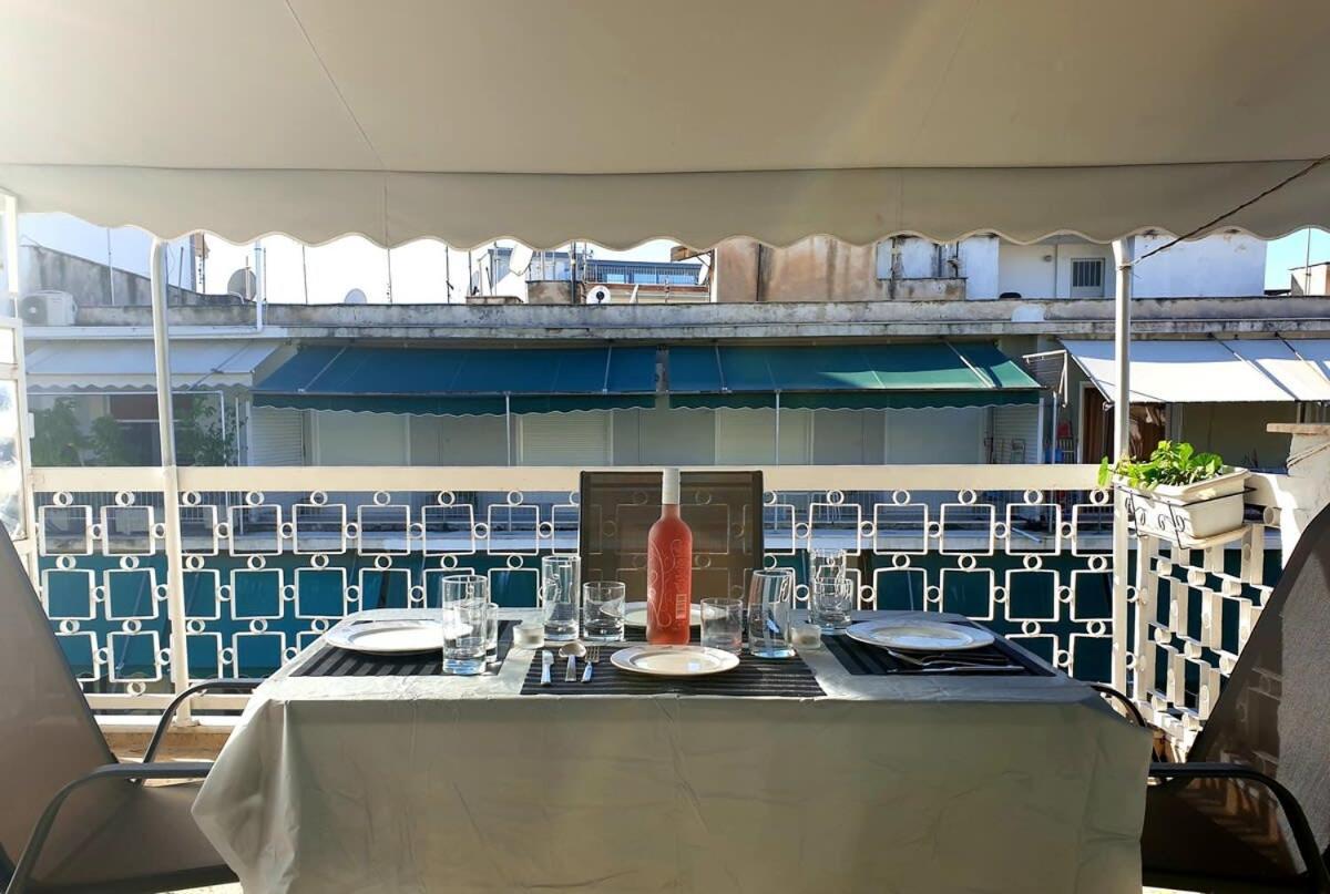 Topfloor Central Apt With Urban Views,3' To Metro Athènes Extérieur photo