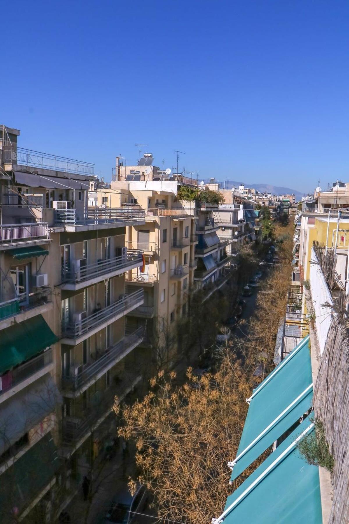 Topfloor Central Apt With Urban Views,3' To Metro Athènes Extérieur photo